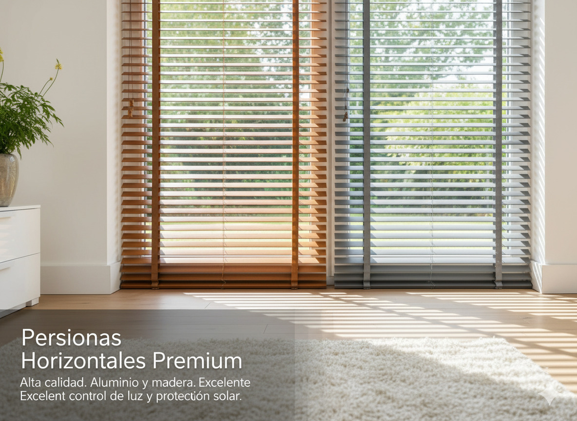 Persianas Horizontales Premium
